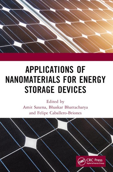 bokomslag Applications of Nanomaterials for Energy Storage Devices