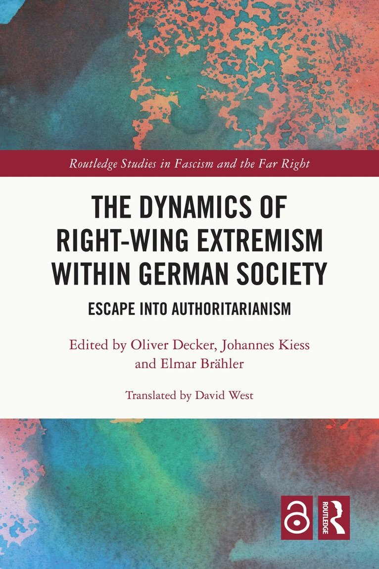 Oliver Decker, Johannes Kiess, Elmar Brähler, Germany) Decker, Oliver (University of Leipzig, Germany) Kiess, Johannes (University of Leipzig, Germany) Brahler, Elmar (University of Leipzig - Dynamics of Right-Wing Extremism within German Society, Inbunden