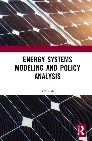 bokomslag Energy Systems Modeling and Policy Analysis