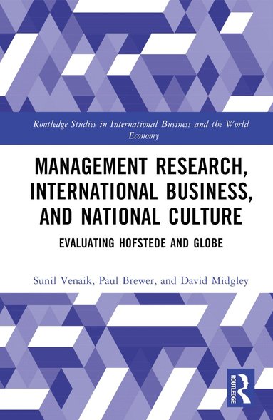 Sunil Venaik, Paul Brewer, David Midgley - Management Research, International Business, and National Culture, Inbunden