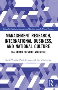 bokomslag Management Research, International Business, and National Culture