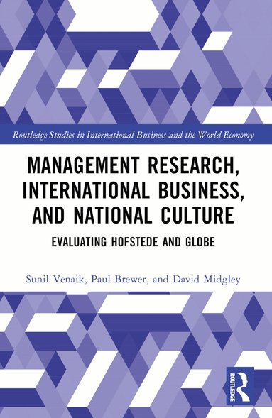 Sunil Venaik, Paul Brewer, David Midgley - Management Research, International Business, and National Culture, Häftad
