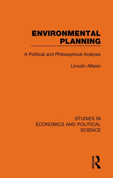 Lincoln Allison - Environmental Planning, Inbunden