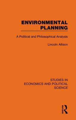Lincoln Allison - Environmental Planning, Häftad