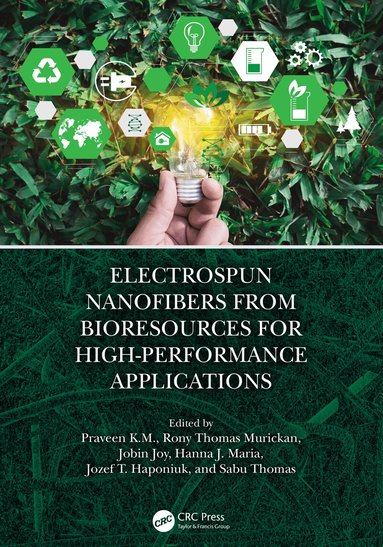 Praveen K.M., Rony Thomas Murickan, Jobin Joy, Hanna J. Maria, Jozef T. Haponiuk, Sabu Thomas - Electrospun Nanofibers from Bioresources for High-Performance Applications, Inbunden
