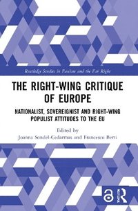 bokomslag Right-Wing Critique of Europe