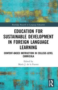 bokomslag Education for Sustainable Development in Foreign Language Learning