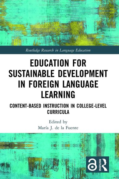 María de la Fuente - Education for Sustainable Development in Foreign Language Learning, Häftad