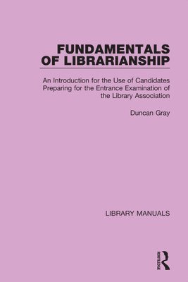 Fundamentals of Librarianship 1