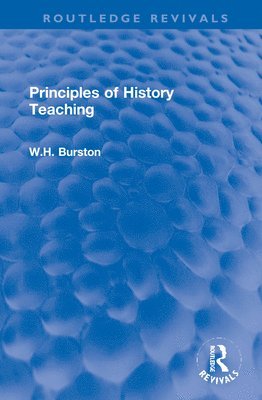 Principles of History Teaching 1