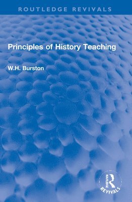 Principles of History Teaching 1