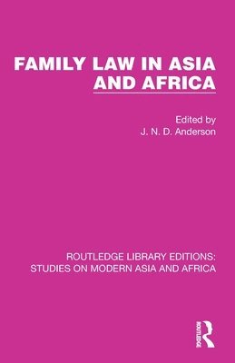 Family Law in Asia and Africa 1