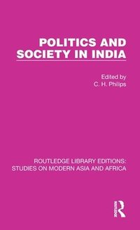 bokomslag Politics and Society in India