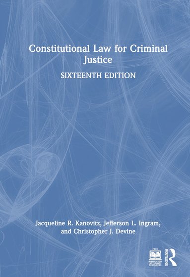 bokomslag Constitutional Law for Criminal Justice