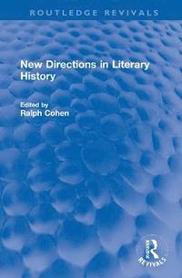 bokomslag New Directions in Literary History