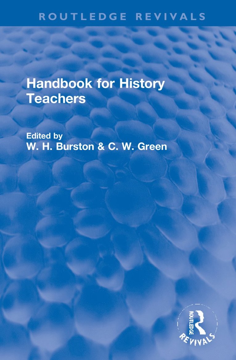 Handbook for History Teachers 1