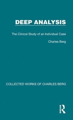 Charles Berg - Deep Analysis, Inbunden