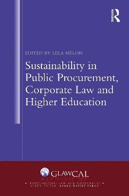 bokomslag Sustainability in Public Procurement, Corporate Law and Higher Education