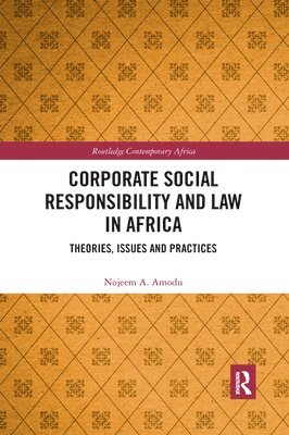 bokomslag Corporate Social Responsibility and Law in Africa