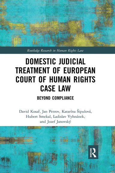 bokomslag Domestic Judicial Treatment of European Court of Human Rights Case Law