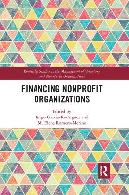 Inigo Garcia-Rodriguez, M. Elena Romero-Merino - Financing Nonprofit Organizations, Häftad