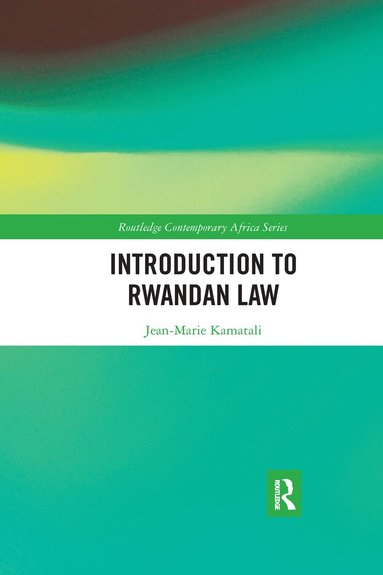 Jean-Marie Kamatali - Introduction to Rwandan Law, Häftad