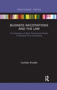bokomslag Business Negotiations and the Law