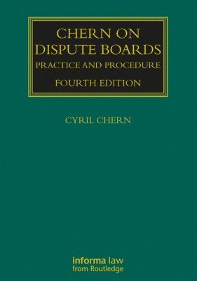Chern on Dispute Boards 1