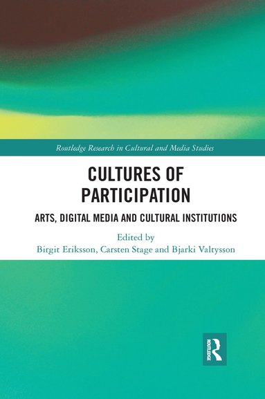 bokomslag Cultures of Participation