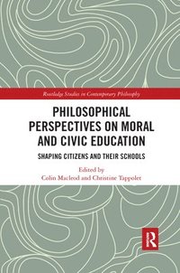 bokomslag Philosophical Perspectives on Moral and Civic Education