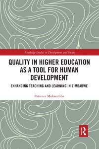 bokomslag Quality in Higher Education as a Tool for Human Development