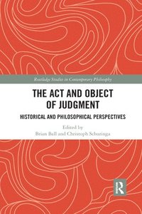 bokomslag The Act and Object of Judgment