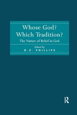 Whose God? Which Tradition? 1