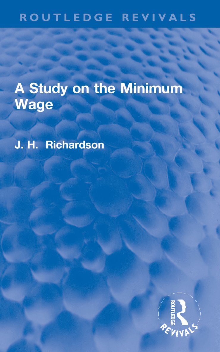 A Study on the Minimum Wage 1