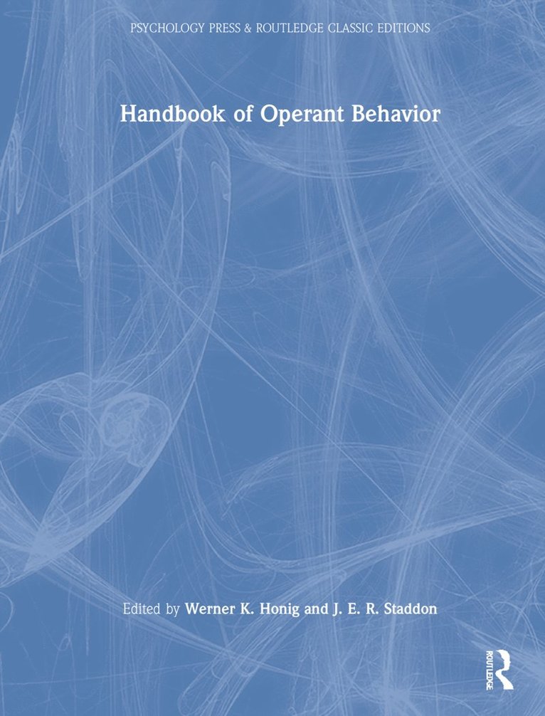 Handbook of Operant Behavior 1