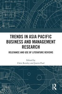 bokomslag Trends in Asia Pacific Business and Management Research