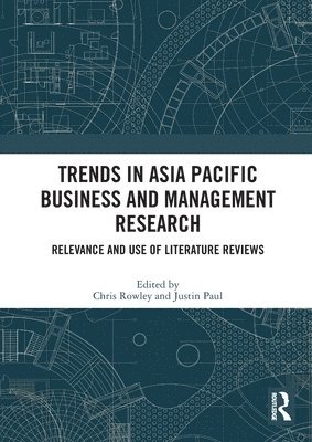 bokomslag Trends in Asia Pacific Business and Management Research