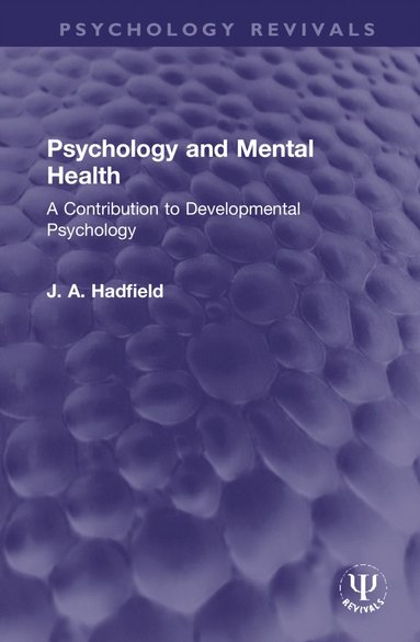 bokomslag Psychology and Mental Health