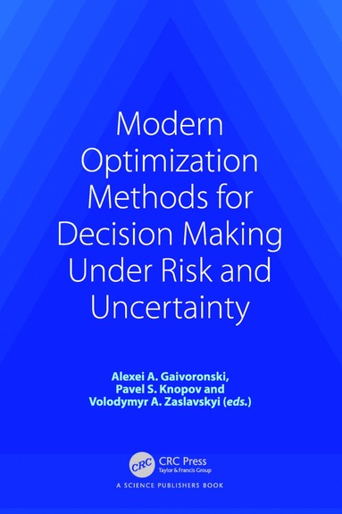 bokomslag Modern Optimization Methods for Decision Making Under Risk and Uncertainty