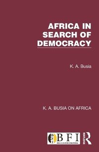 bokomslag Africa in Search of Democracy