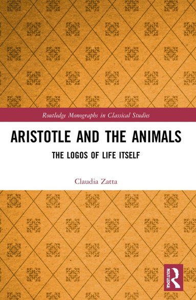 Claudia Zatta - Aristotle and the Animals, Häftad