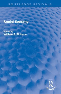 bokomslag Social Security