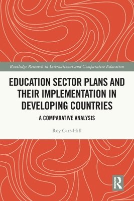 bokomslag Education Sector Plans and their Implementation in Developing Countries