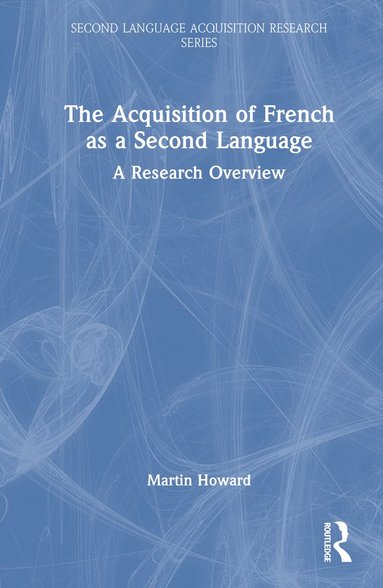 bokomslag Acquisition of French as a Second Language