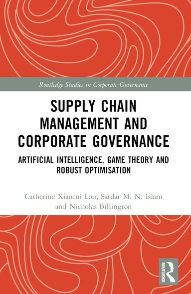 bokomslag Supply Chain Management and Corporate Governance