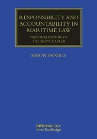 bokomslag Responsibility and Accountability in Maritime Law