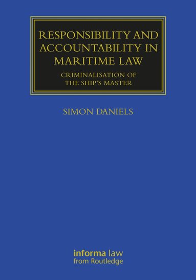 bokomslag Responsibility and Accountability in Maritime Law