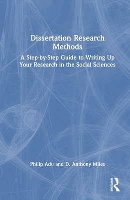 Dissertation Research Methods 1