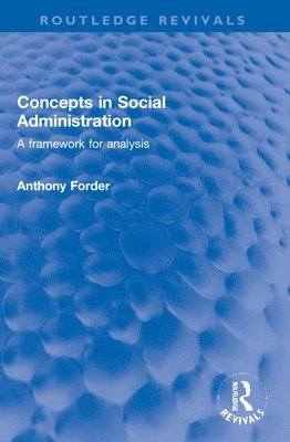 Concepts in Social Administration 1