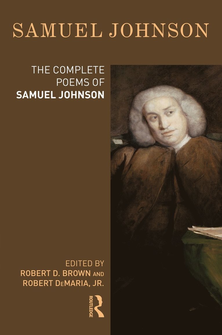 Robert D. Brown, Robert DeMaria, Jr., Robert DeMaria Jr - Complete Poems of Samuel Johnson, Inbunden